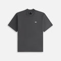 Kith Women Mock Neck Vintage Sueded Tee - Black