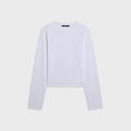Kith Women Maggie Slim Long Sleeve Tee - White