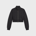Kith Women Cenat Cropped Track Zip - Black