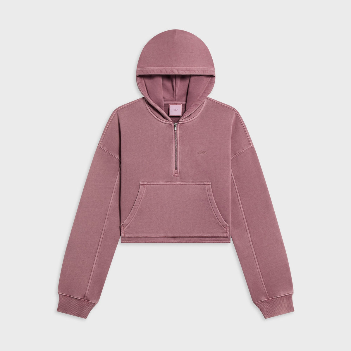 Kith Women Elwynne Half Zip Hoodie - Grape Shake