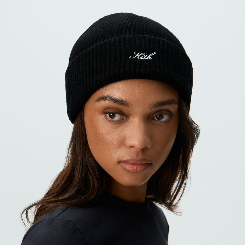 Kith Women Script Mia Beanie - Black