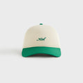 Kith Women Two-Tone Cotton Twill Pinch Crown Cap - Newt