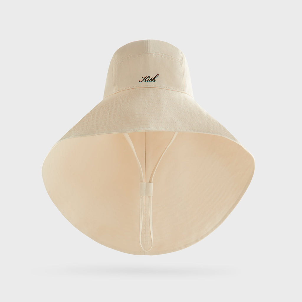 Kith Women Asymmetrical Wide Brim Boonie Hat - Waffle
