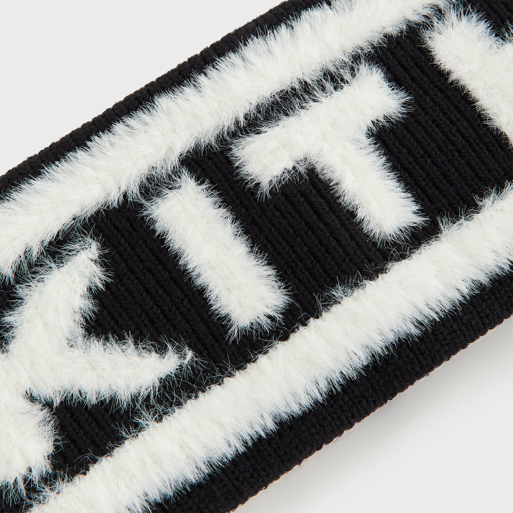Kith Women Jacquard Rib Headband - Black