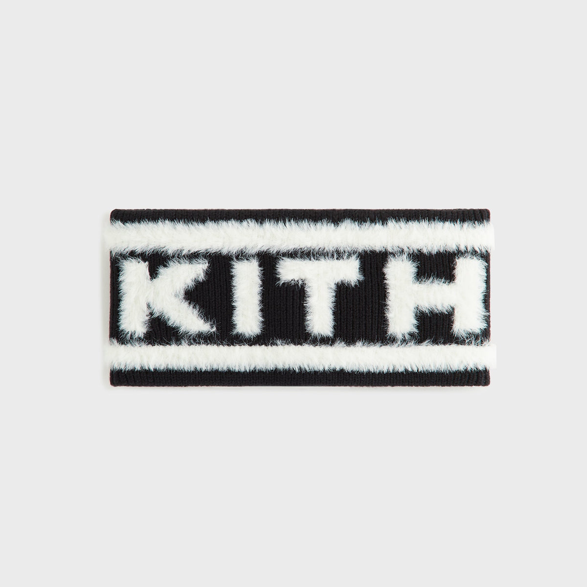 Kith Women Jacquard Rib Headband - Black