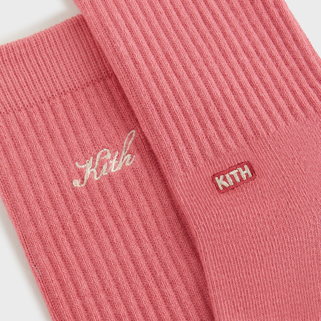 Kith Women Script Classic Crew Sock 3-Pack - Multi