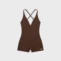Kith Women Aire Plunge Cross Back Romper - Legacy