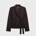 Kith Women Merle Belted Suiting Jacket - Incognito