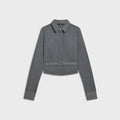 Kith Women Yuki Belted Zip Shirt - Quilt