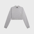 Kith Women Jasper Long Sleeve Top - Cool Heather Grey