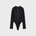 Kith Women Aera Zip Bodysuit - Black