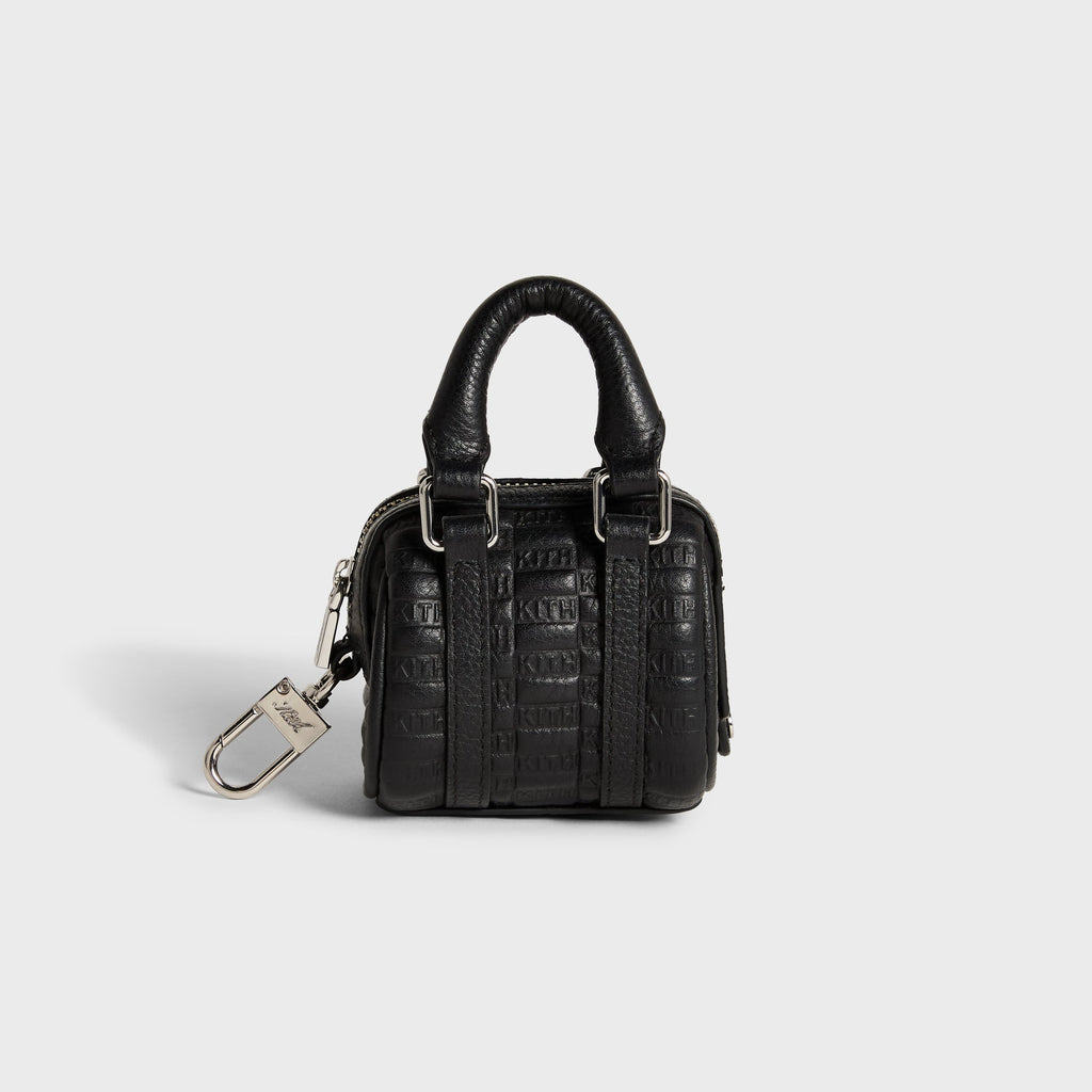 Kith Women Micro Harlowe Dog Walk Charm Bag - Black