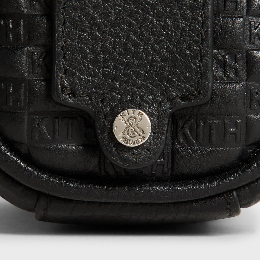 Kith Women Micro Harlowe Dog Walk Charm Bag - Black