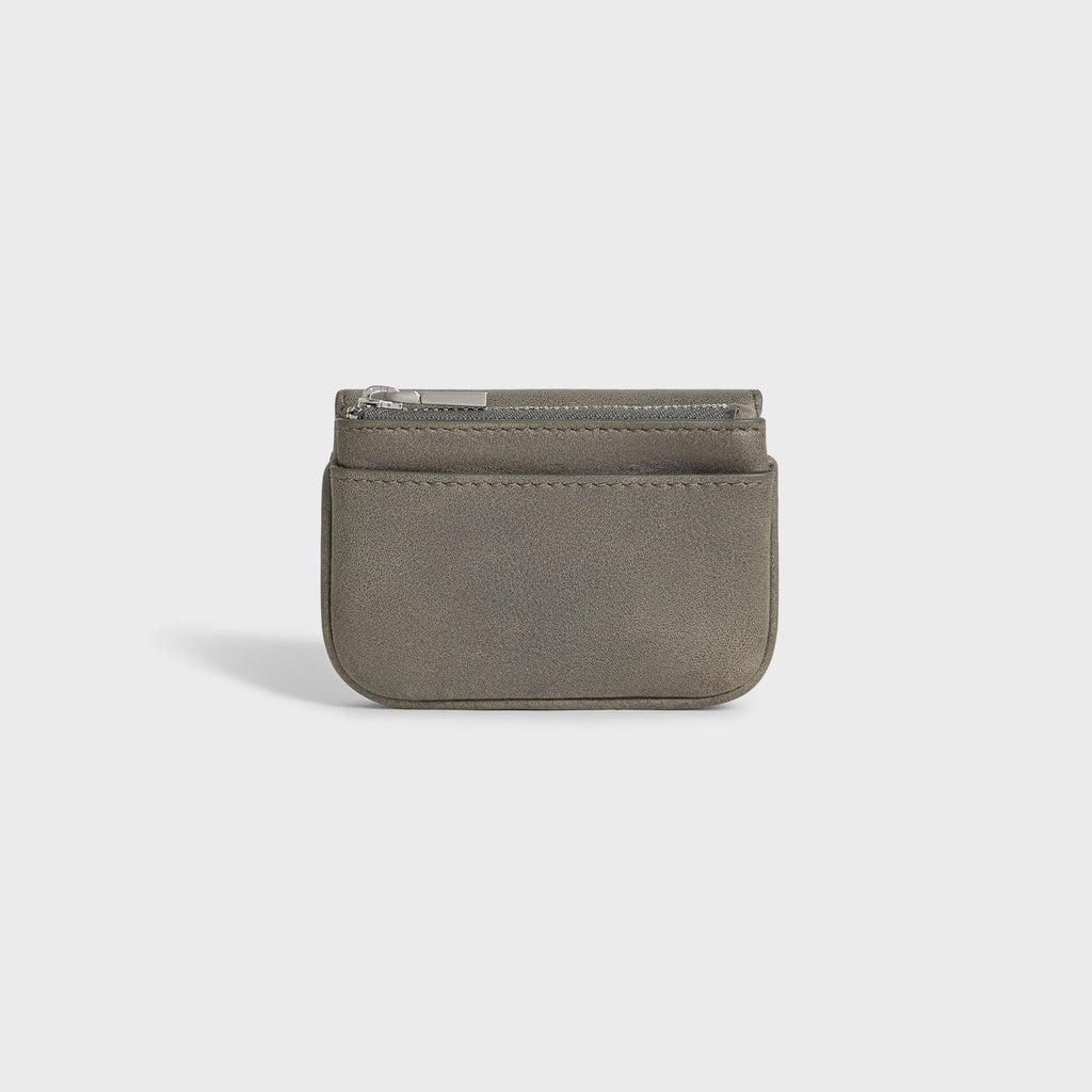Kith Women Jerica Distressed Leather 2-in-1 Card Wallet - Burnt