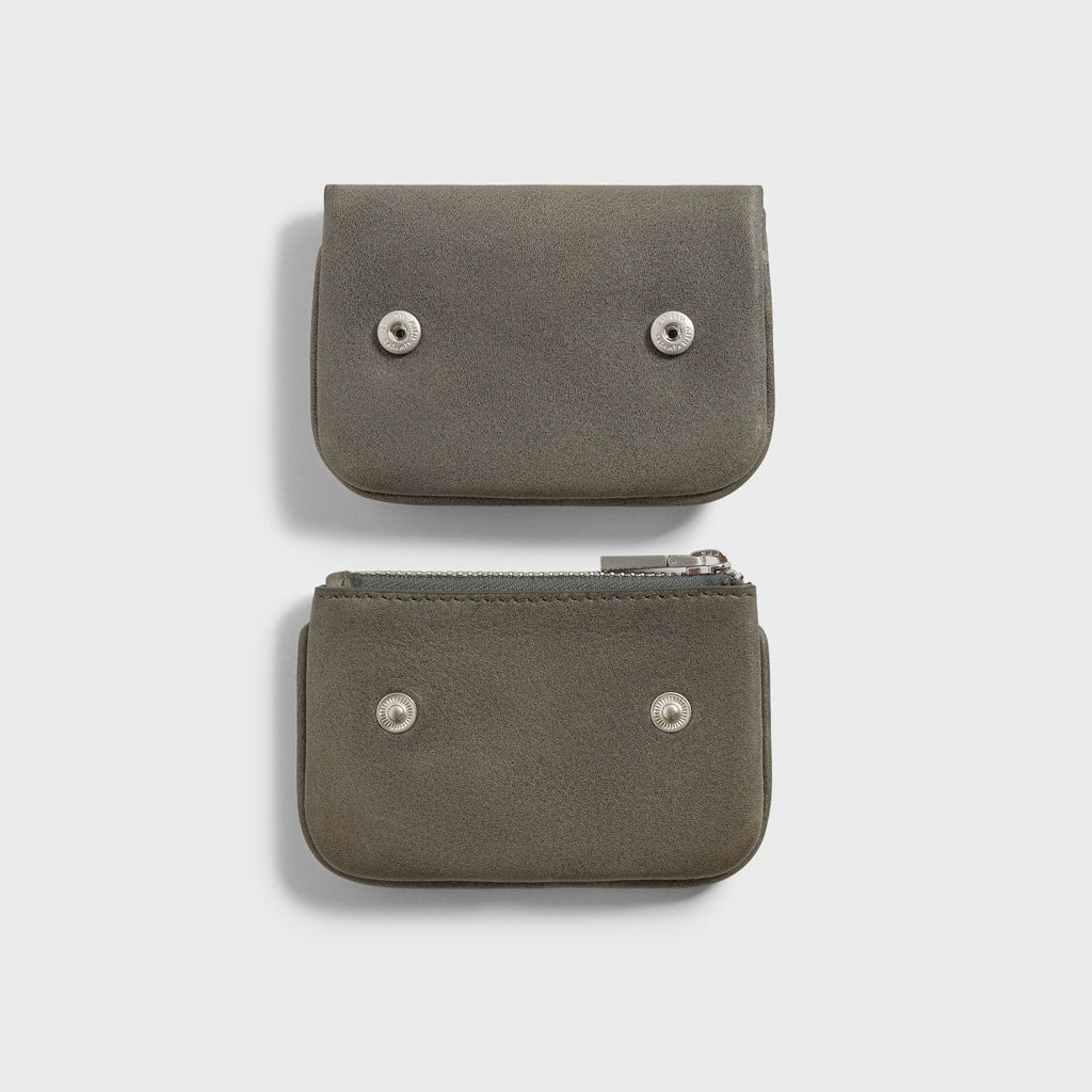 Kith Women Jerica Distressed Leather 2-in-1 Card Wallet - Burnt