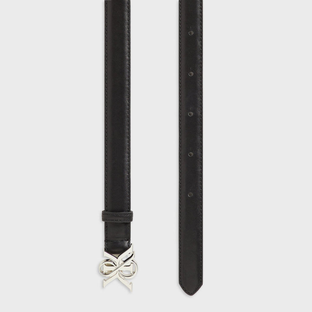 Kith Women Leather Crest Belt - Black