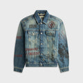 Ksubi Oh G Jacket Billy Blue Skool - Denim