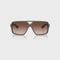 KHAITE x Oliver Peoples 1977C Sunglasses - Taupe / Umber Gradient