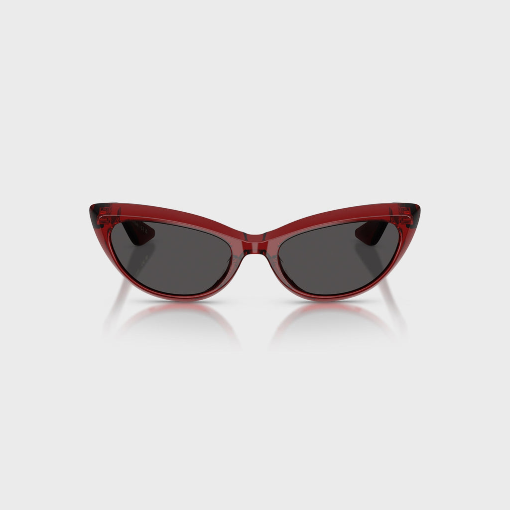 KHAITE x Oliver Peoples 1963C Sunglasses - Dark Red / Grey