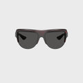 KHAITE x Oliver Peoples 1975C Sunglasses - Bordeaux Bark / Grey