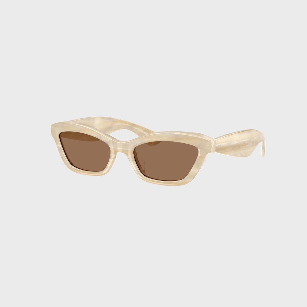 KHAITE x Oliver Peoples 1997C Sunglasses - Beige Silk / Brown