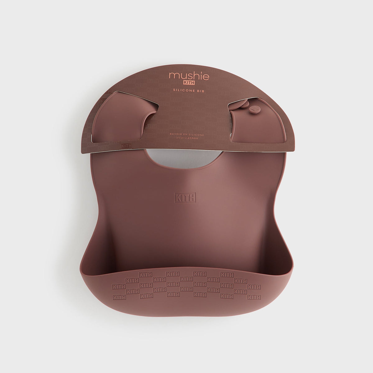 Kith Kids for Mushie Silicone Baby Bib - Rogue