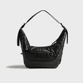 Lemaire Large Soft Game Bag - Ash Black