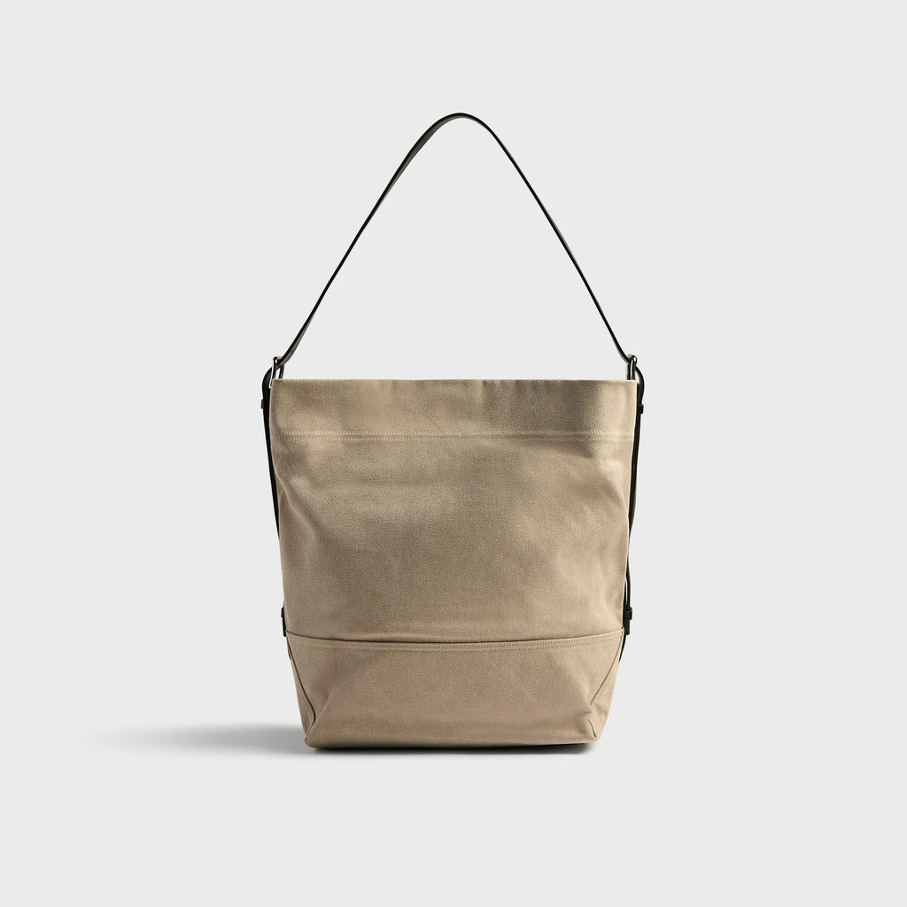 Lemaire Belted Tote Bag - Dark Linen