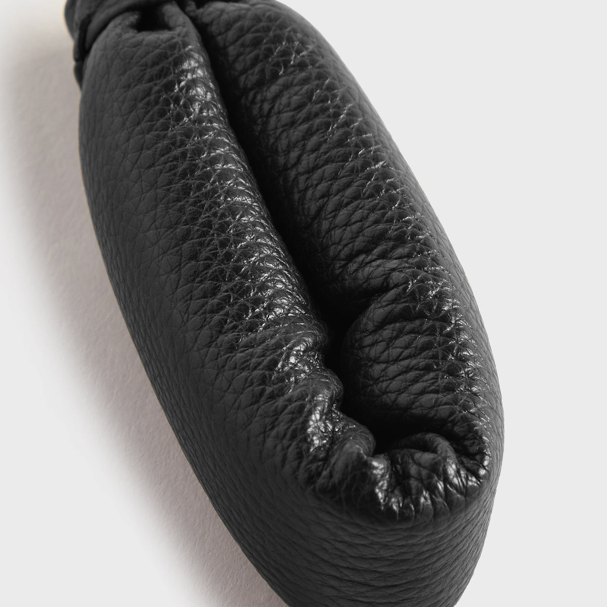Lemaire Wadded Key Ring Holder - Black