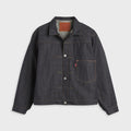 Levi's Vintage Clothing WWII Denim Trucker Jacket - Rigid Dark Wash
