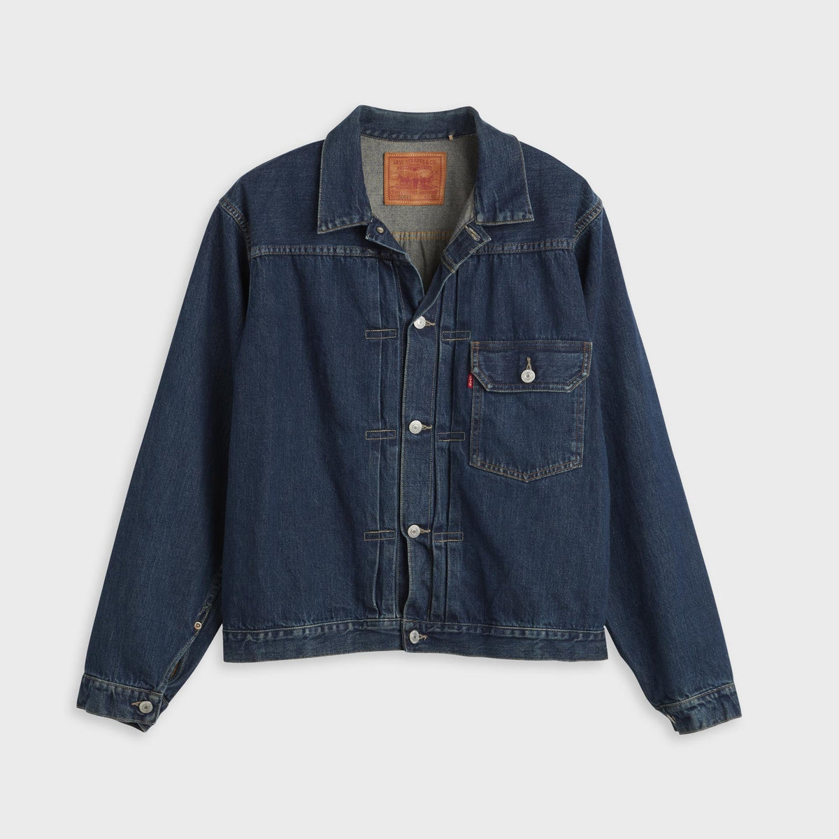 Levi's Vintage Clothing 1936 Type I Denim Trucker Jacket - Malone Medium Wash