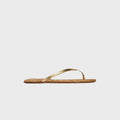 Black Suede Studio Alaya - Natural Raffia / Gold Metallic Leather