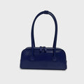 MARGESHERWOOD Soft Boston EW Bag - Royal Blue Glossy Plain
