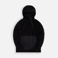 Maharishi Asymmetric Hooded Pullover - Black