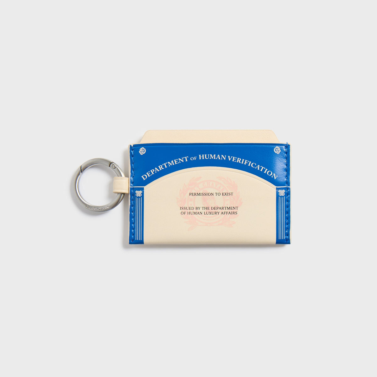 Willy Chavarria Human Verification Wallet - Royal Blue / White