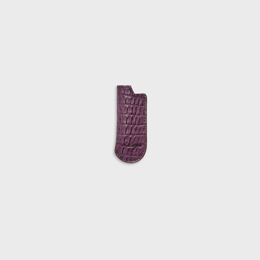 Malagon Croc Lighter Cover - Deep Purple 2