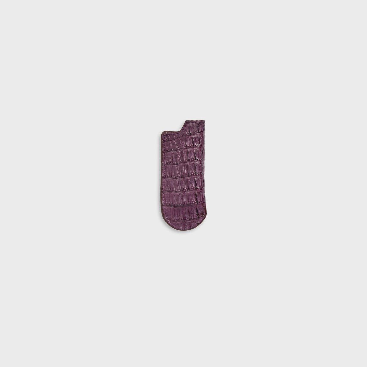 Malagon Croc Lighter Cover - Deep Purple 2