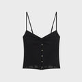 Miaou Alessia Corset Top - Black