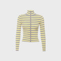 Miaou Vlad Zip Up - Butter Stripe