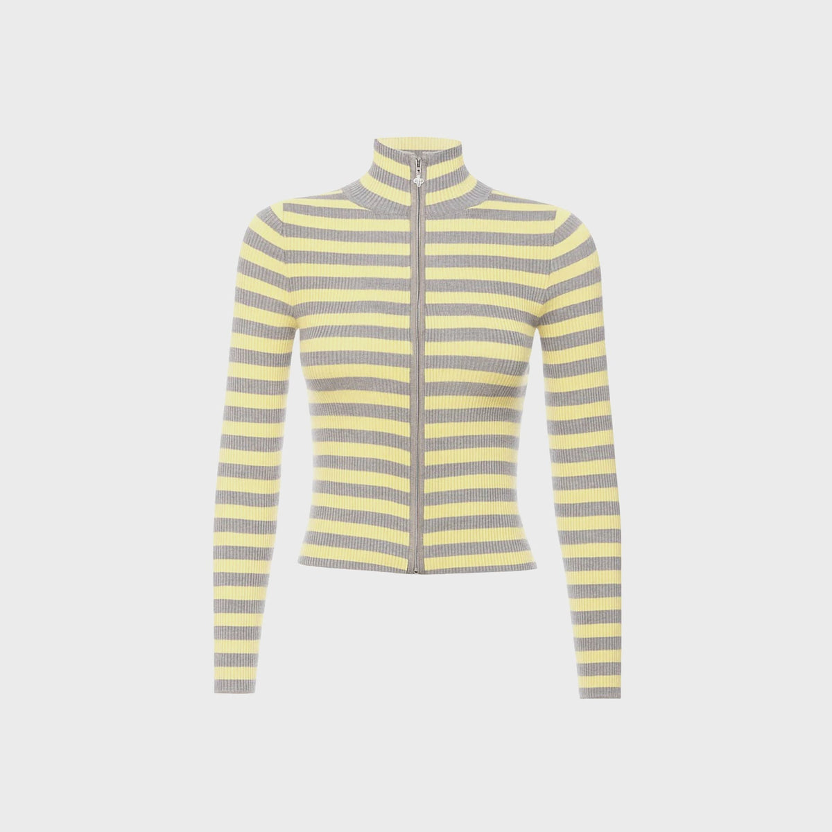 Miaou Vlad Zip Up - Butter Stripe