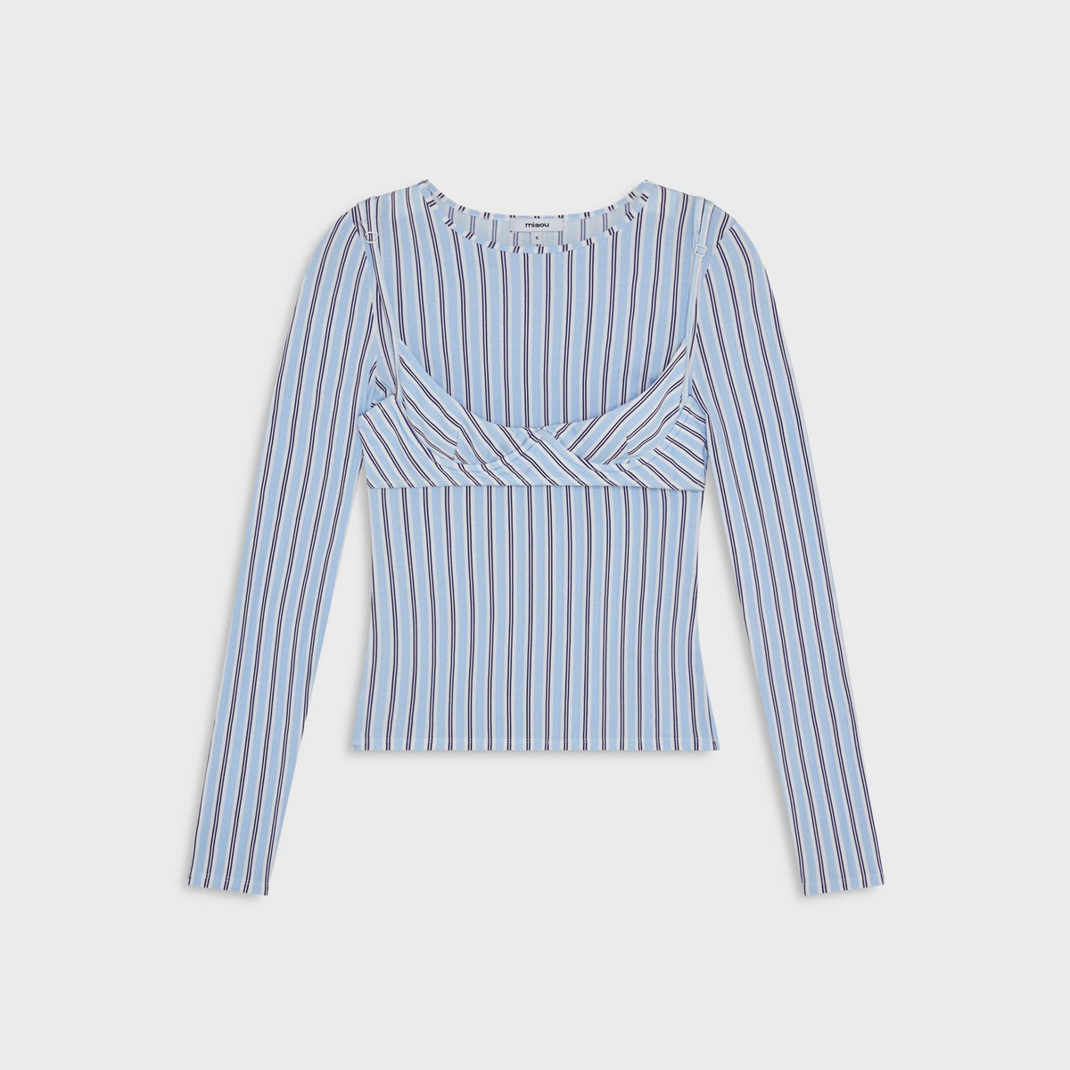 Miaou Cara Top - Blue Stripe