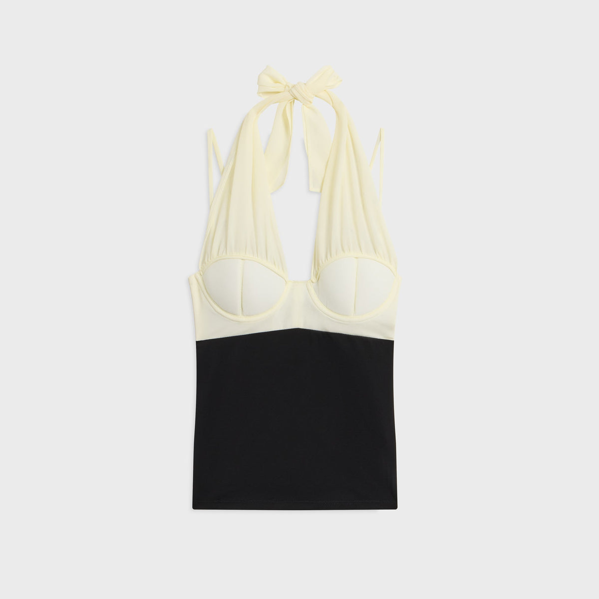 Miaou Vittoria Top - Vanilla / Black