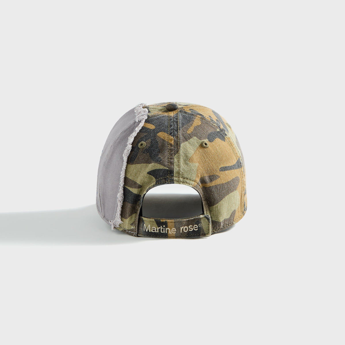 Martine Rose Collage Cap - Green Camo