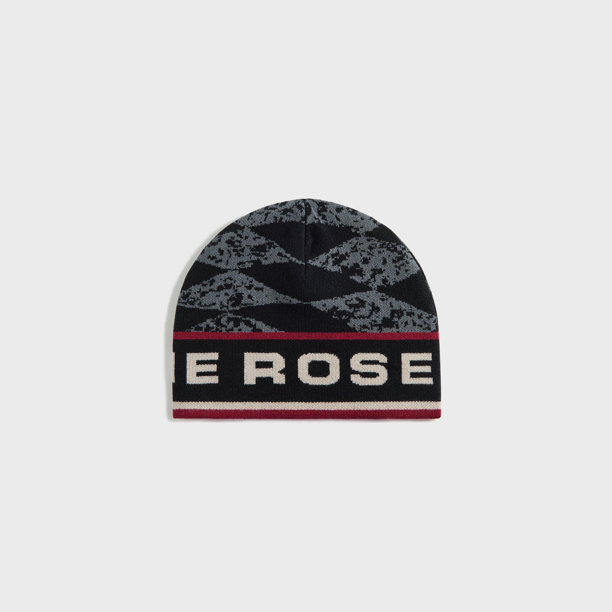 Martine Rose Reversible Beanie - Grey / Red