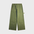 Marni Cotton Loose Workwear Trouser - Garden Green