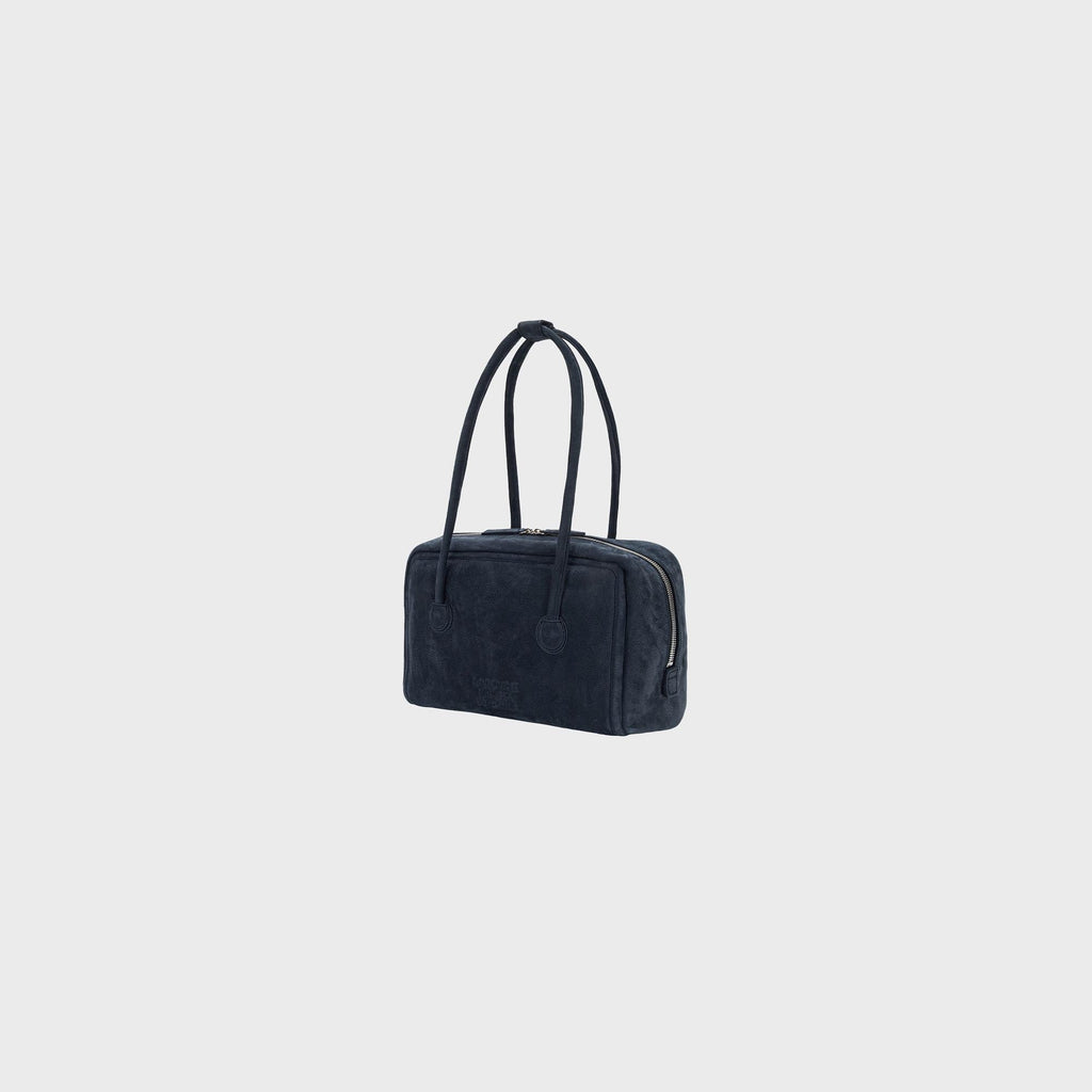 MARGESHERWOOD Soft Boston Bag - Indigo Nubuck
