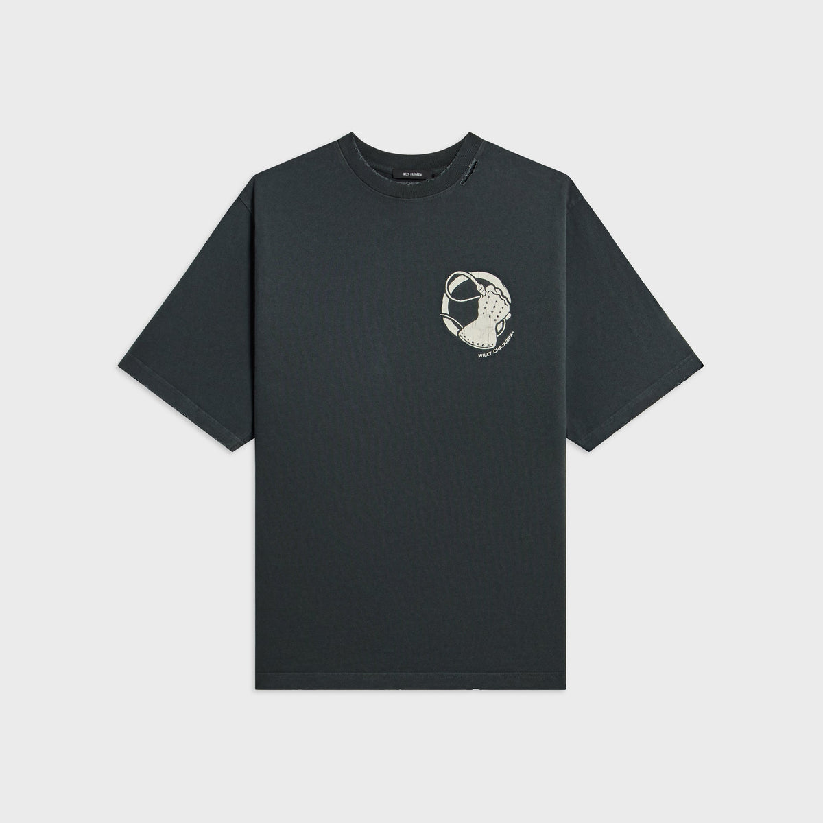 Willy Chavarria Lower Education Standard Tee - Black Beauty