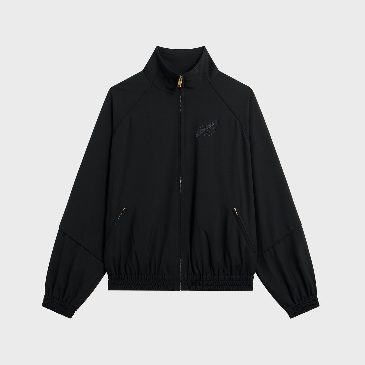 Willy Chavarria Ruff Rider Track Jacket - Black Beauty