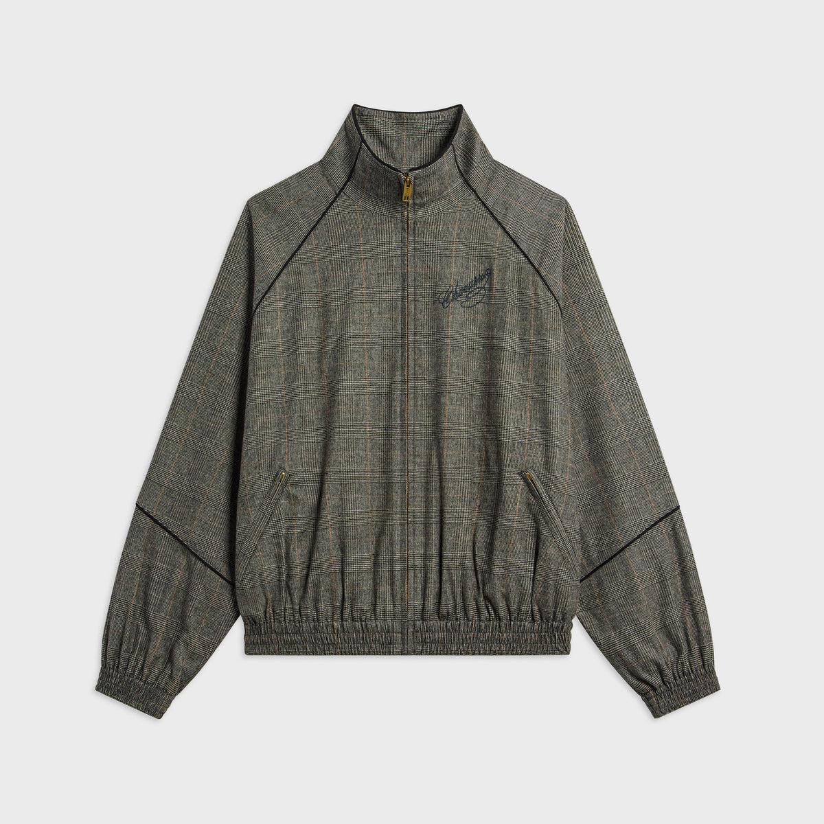 Willy Chavarria Ruff Rider Track Jacket - Uniform Brown
