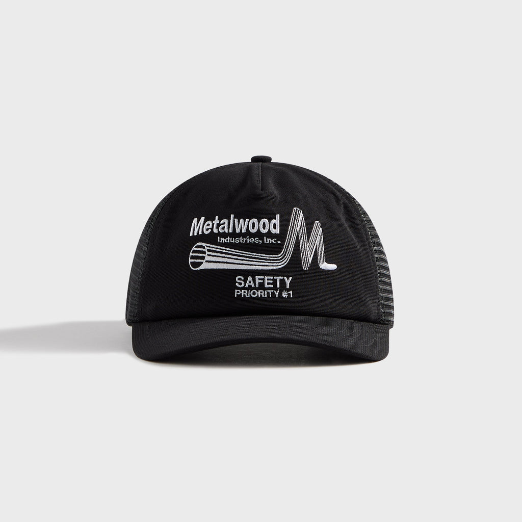 Metalwood Safety Trucker Cap - Black